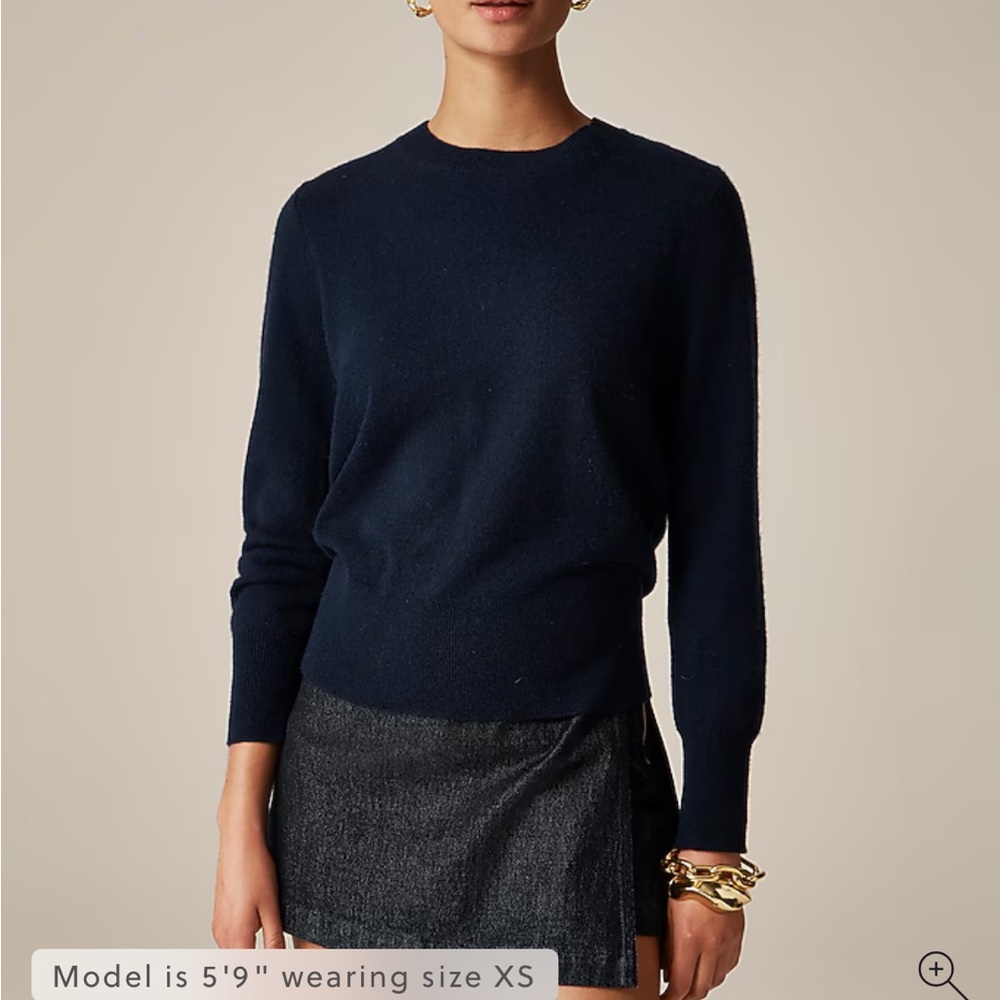 JCREW Cashmere classic-fit crewneck sweater